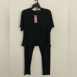 Boohoo Charcoal Lounge Set